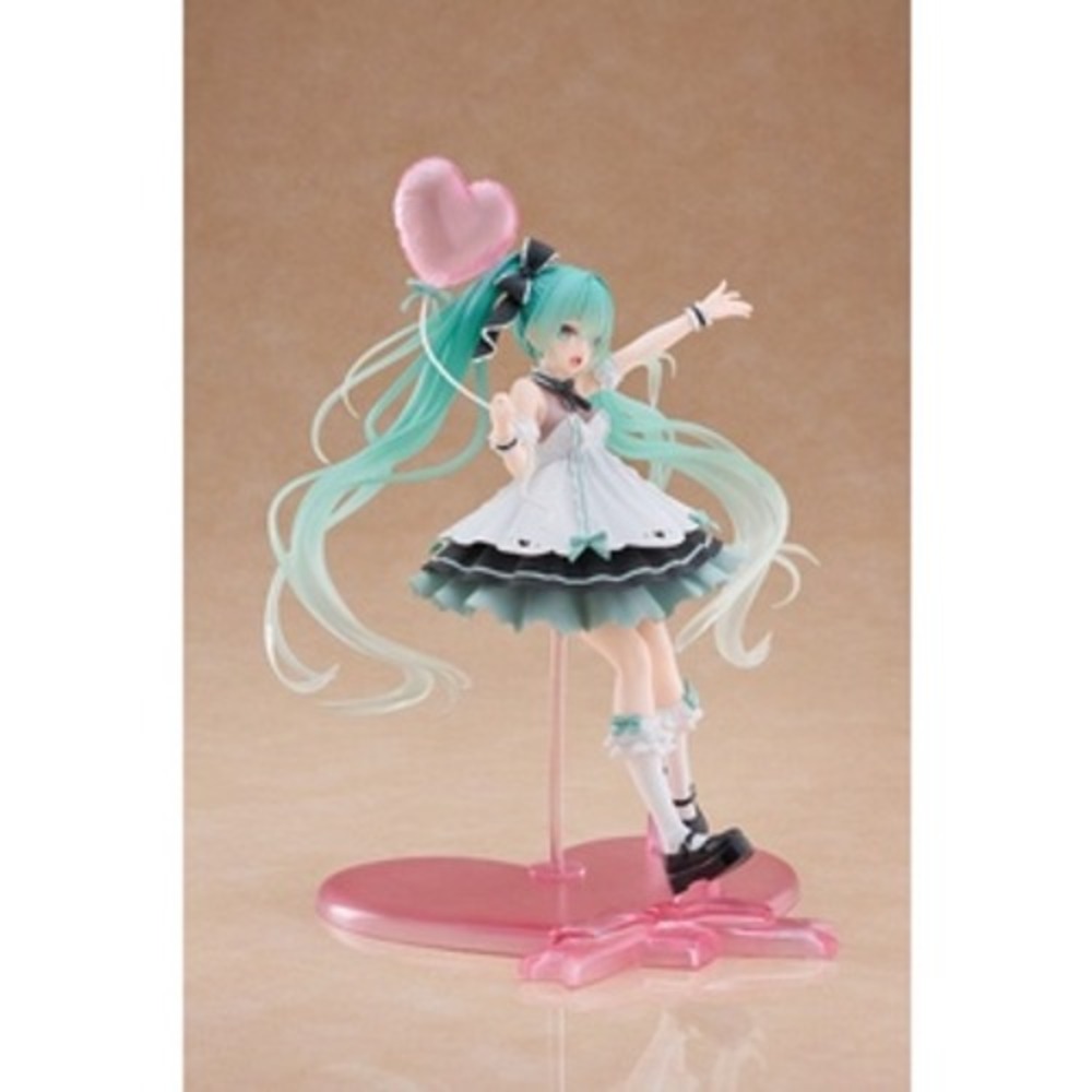 Taito Hatsune Miku Figure 2025 Birthday NIB Heart Balloon Vocaloid US Seller